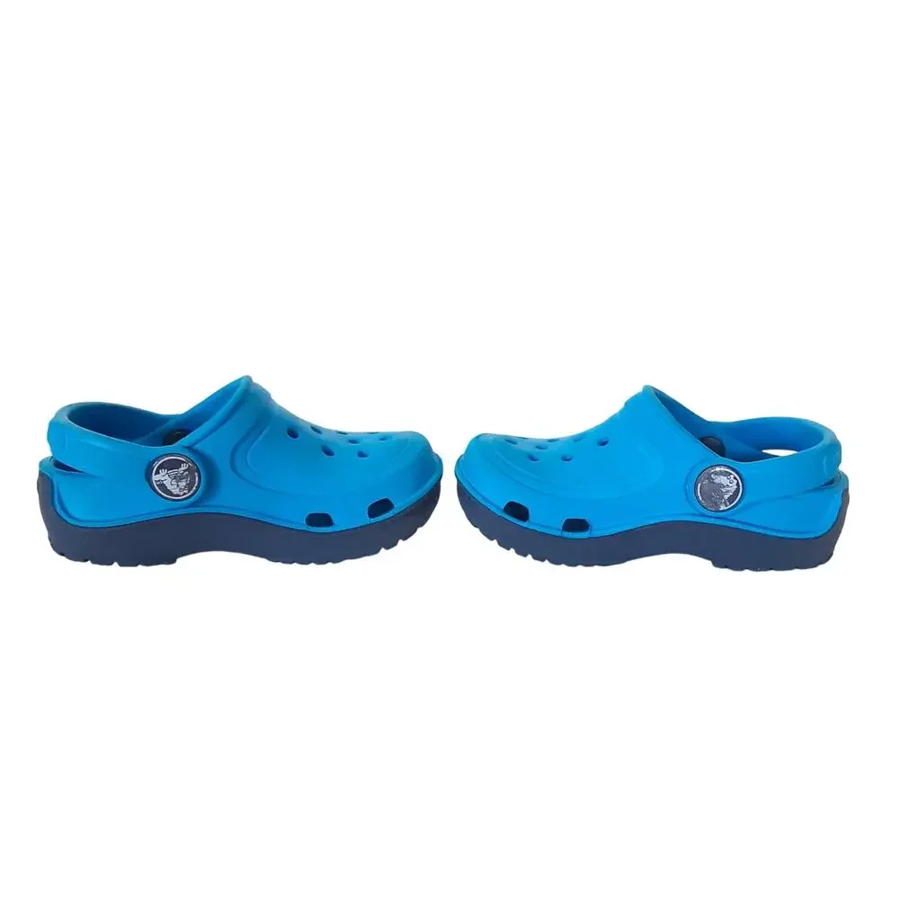 Crocs Clogs Duet Wave Clogs Water Shoes Toddler 5 Blue Comfort Shoes Summer Boys